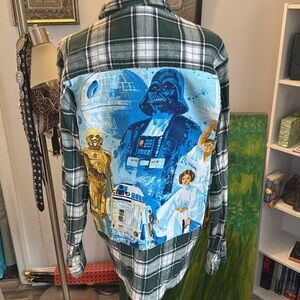 Vintage Polo Ralph Lauren Custom Star Wars Flannel